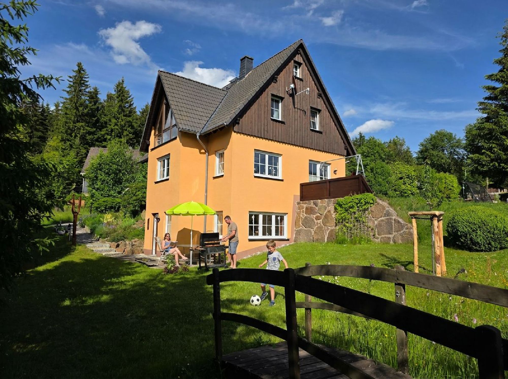 Außenansicht Fewo Sonnenschein