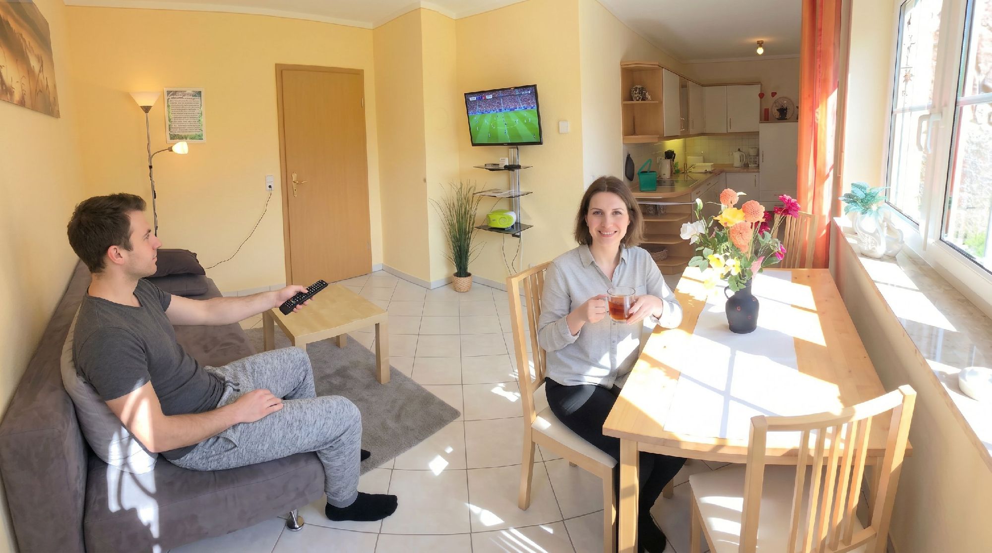 die Ferienwohnung Sonnenschein